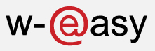 Logo di w-easy, sponsor del moto club